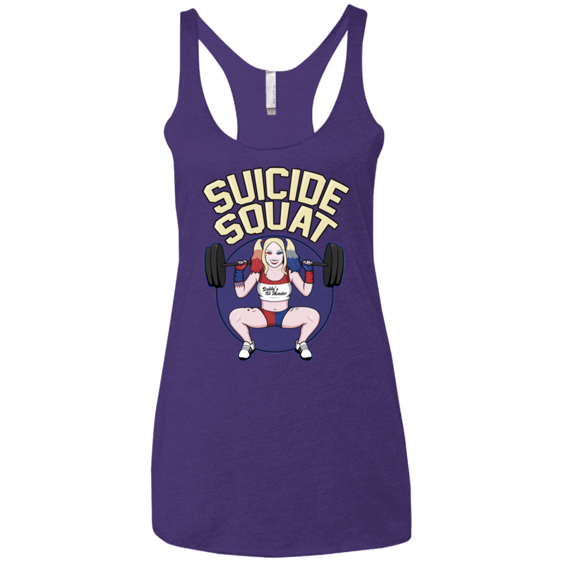 T-Shirts Purple / X-Small Suicide Squat Women's Triblend Racerback Tank