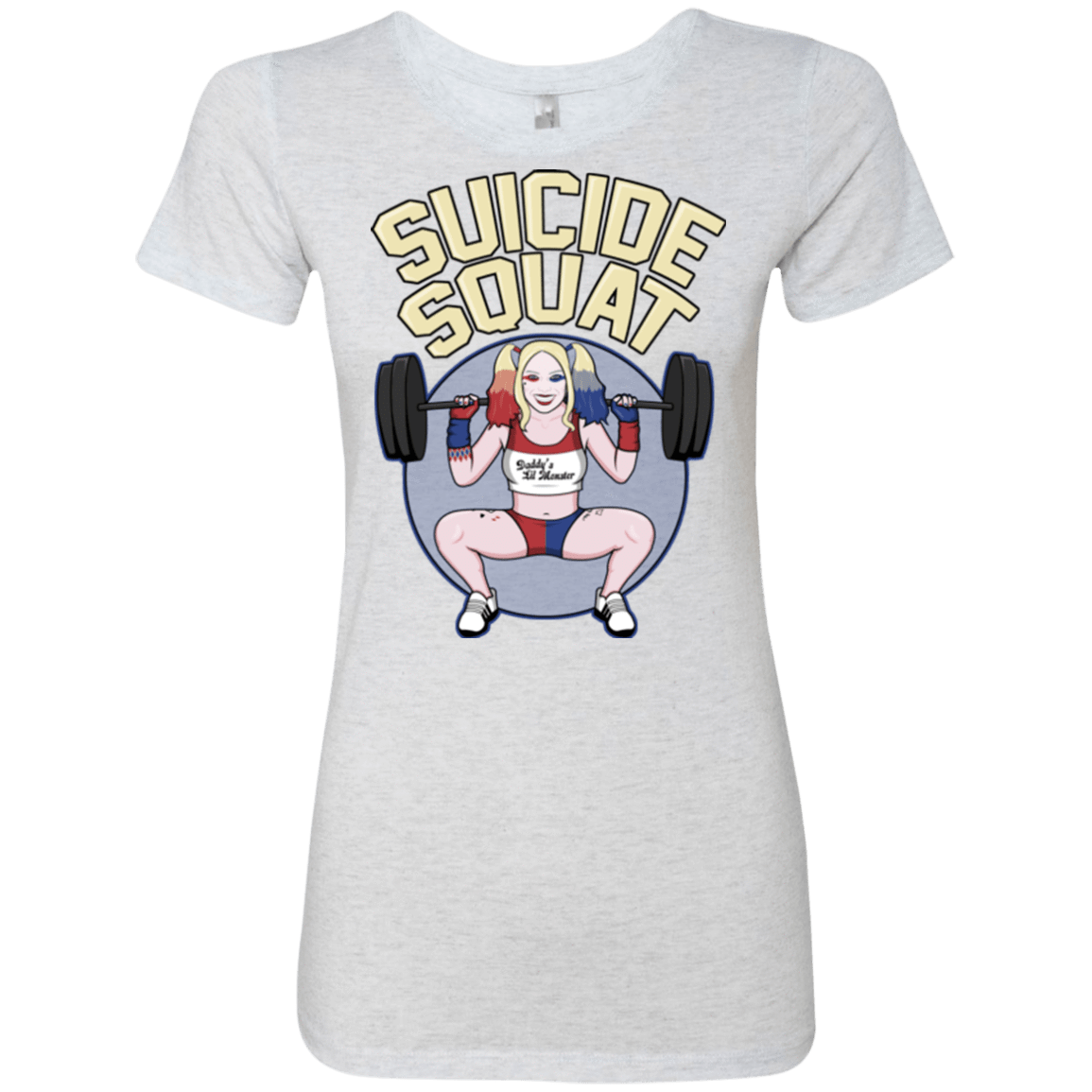 T-Shirts Heather White / Small Suicide Squat Women's Triblend T-Shirt