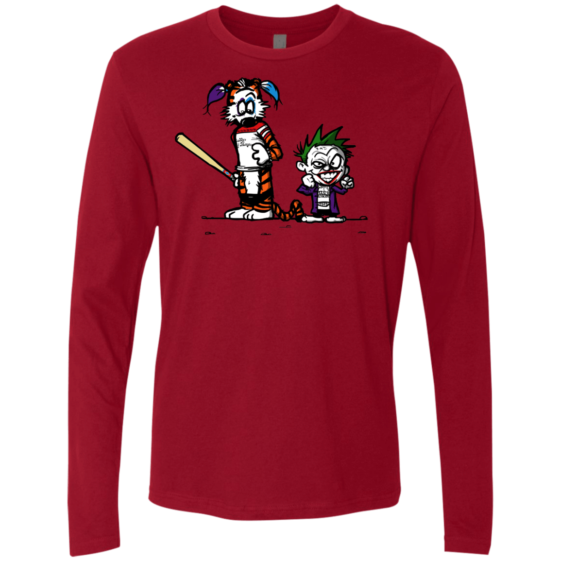 T-Shirts Cardinal / Small Suicide Tandem Men's Premium Long Sleeve