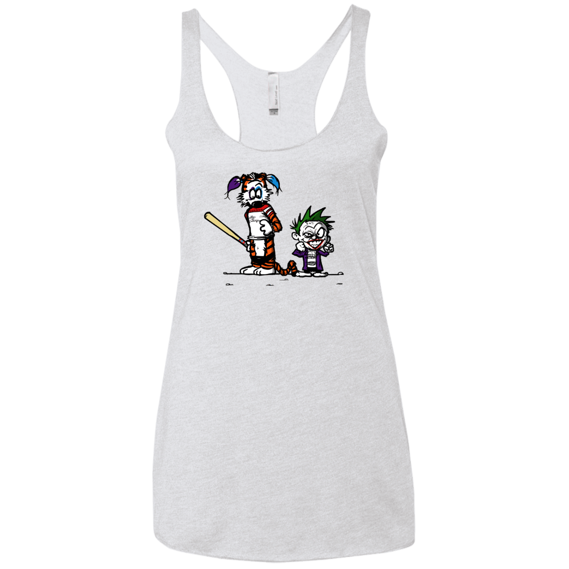 T-Shirts Heather White / X-Small Suicide Tandem Women's Triblend Racerback Tank