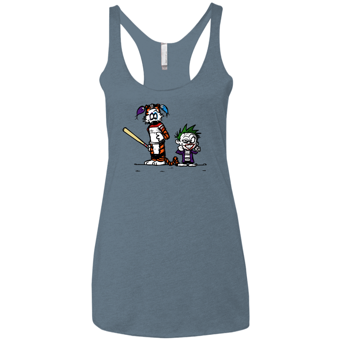 T-Shirts Indigo / X-Small Suicide Tandem Women's Triblend Racerback Tank