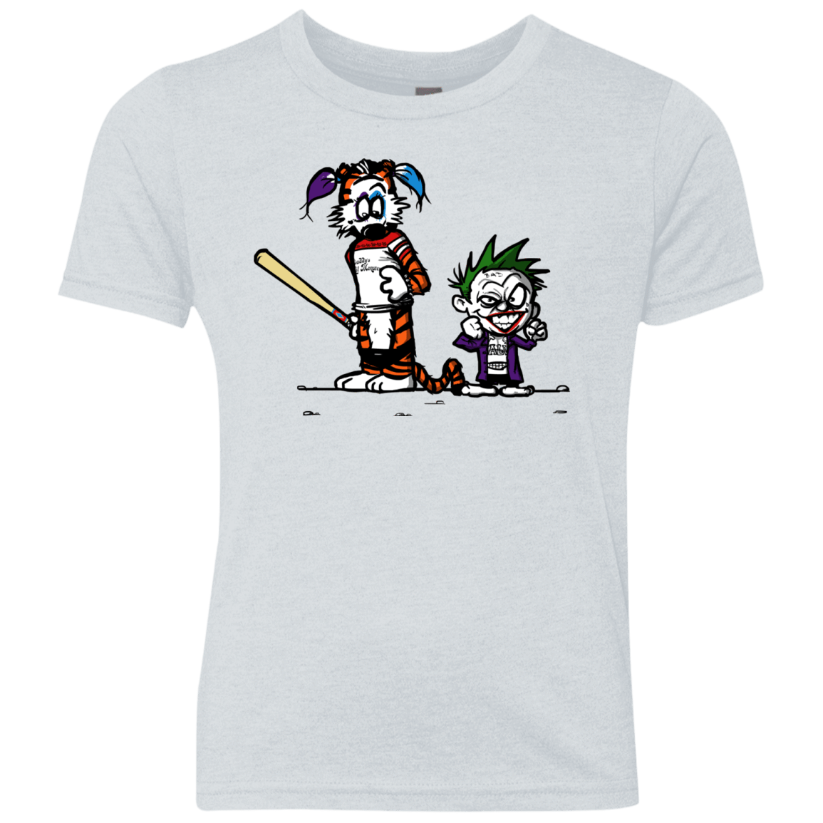 T-Shirts Heather White / YXS Suicide Tandem Youth Triblend T-Shirt