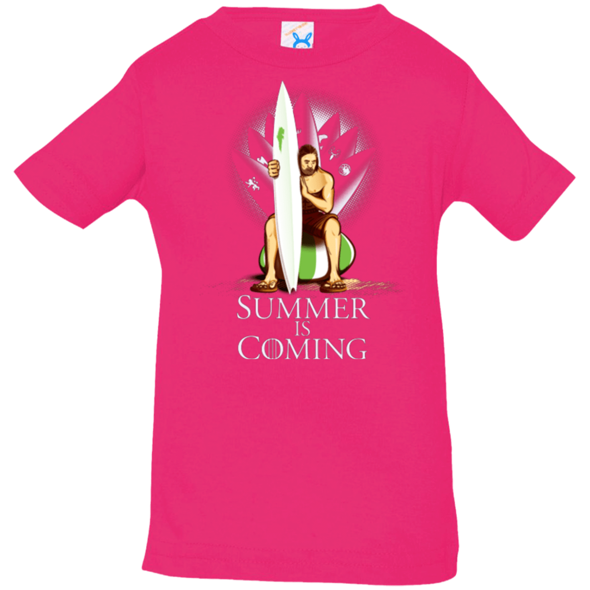 T-Shirts Hot Pink / 6 Months Summer is Coming Infant Premium T-Shirt
