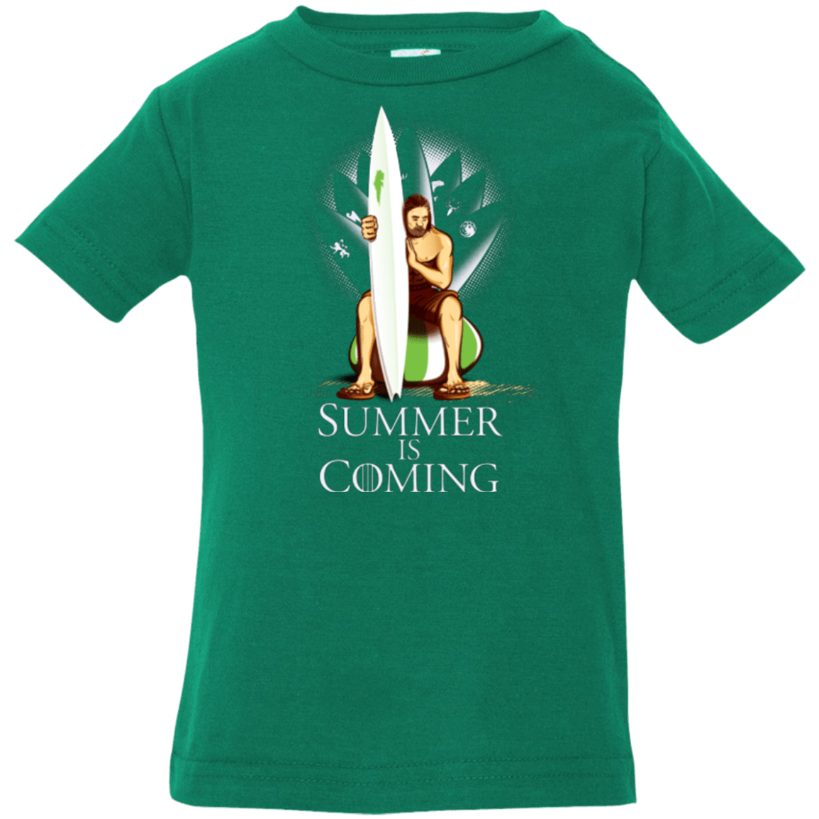 T-Shirts Kelly / 6 Months Summer is Coming Infant Premium T-Shirt
