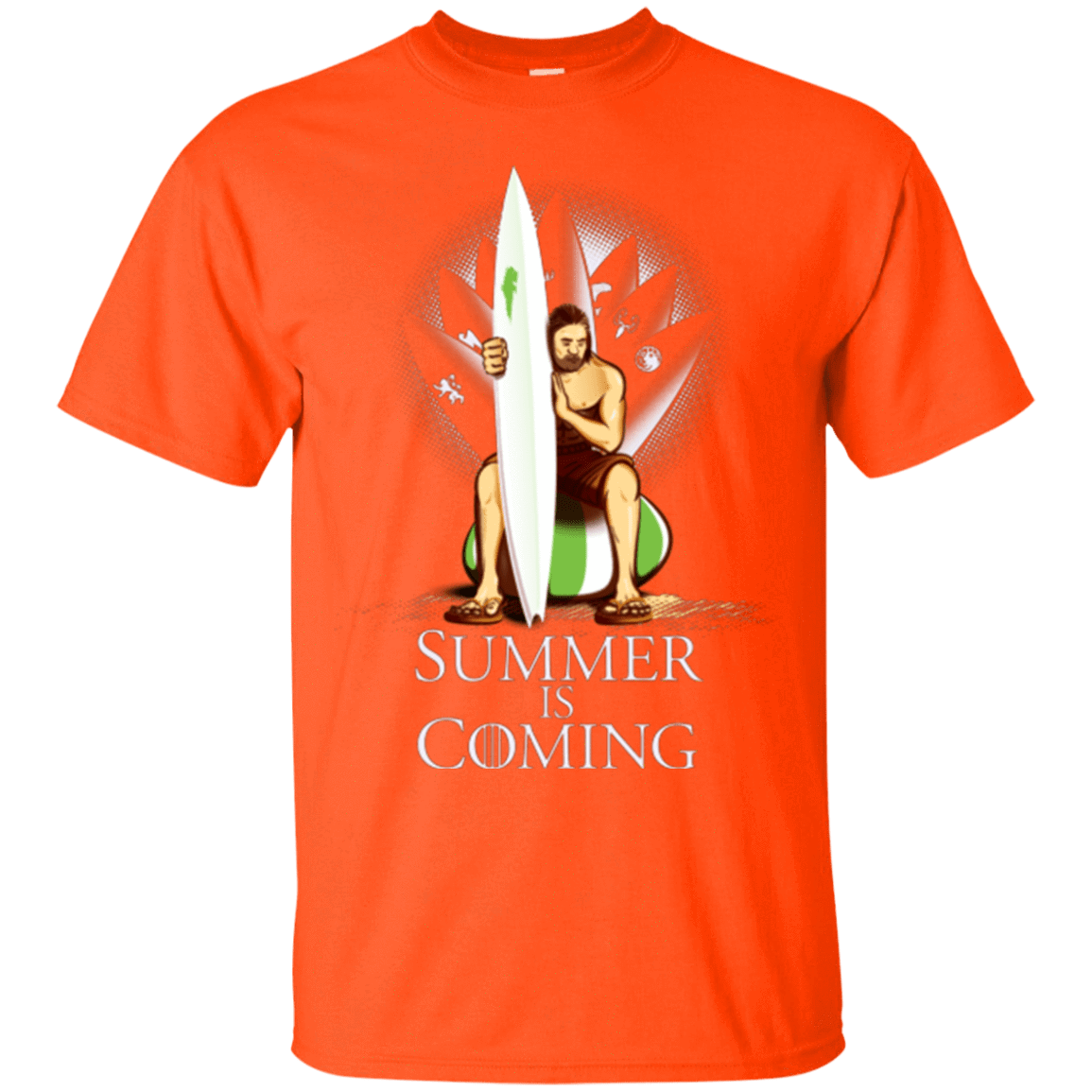 T-Shirts Orange / Small Summer is Coming T-Shirt