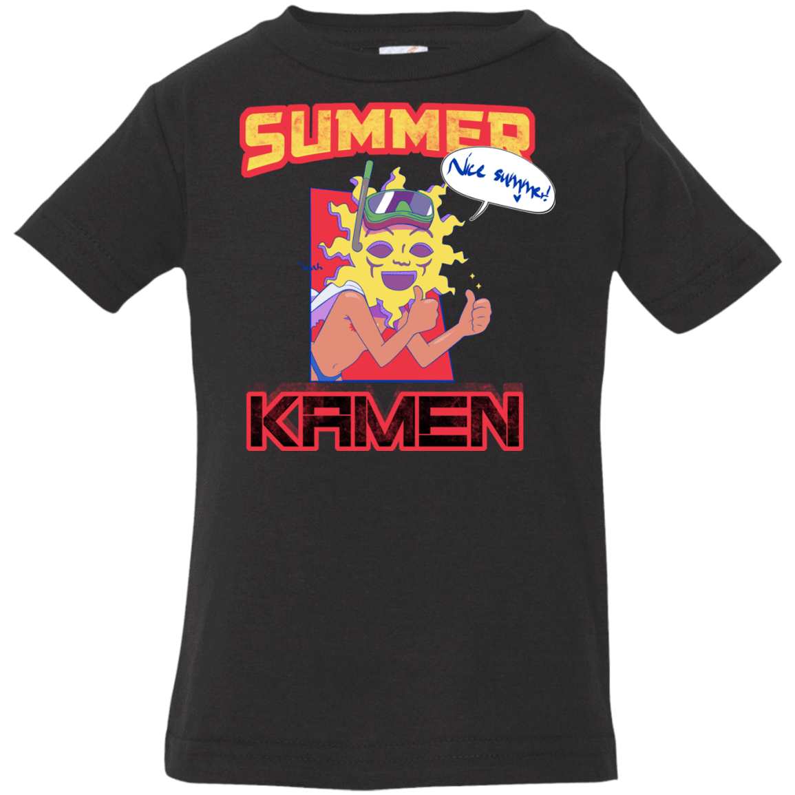 T-Shirts Black / 6 Months Summer Kamen Infant Premium T-Shirt