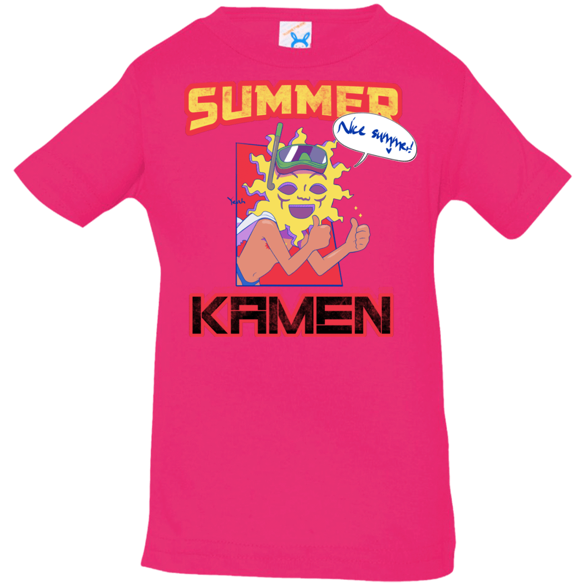 T-Shirts Hot Pink / 6 Months Summer Kamen Infant Premium T-Shirt