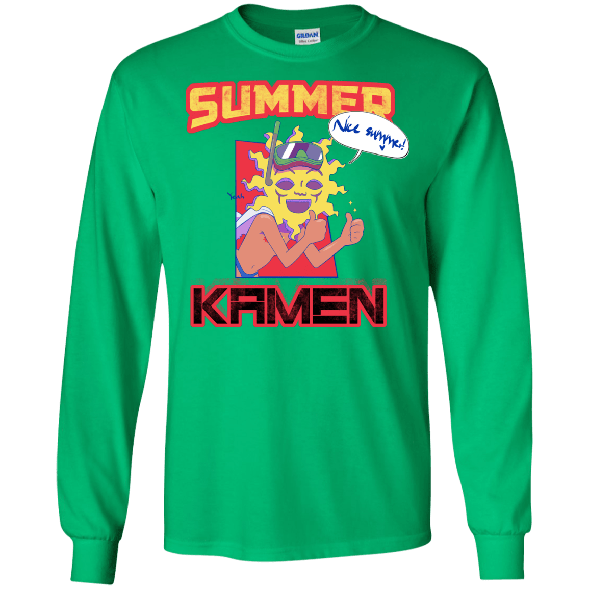 Summer Kamen Men's Long Sleeve T-Shirt