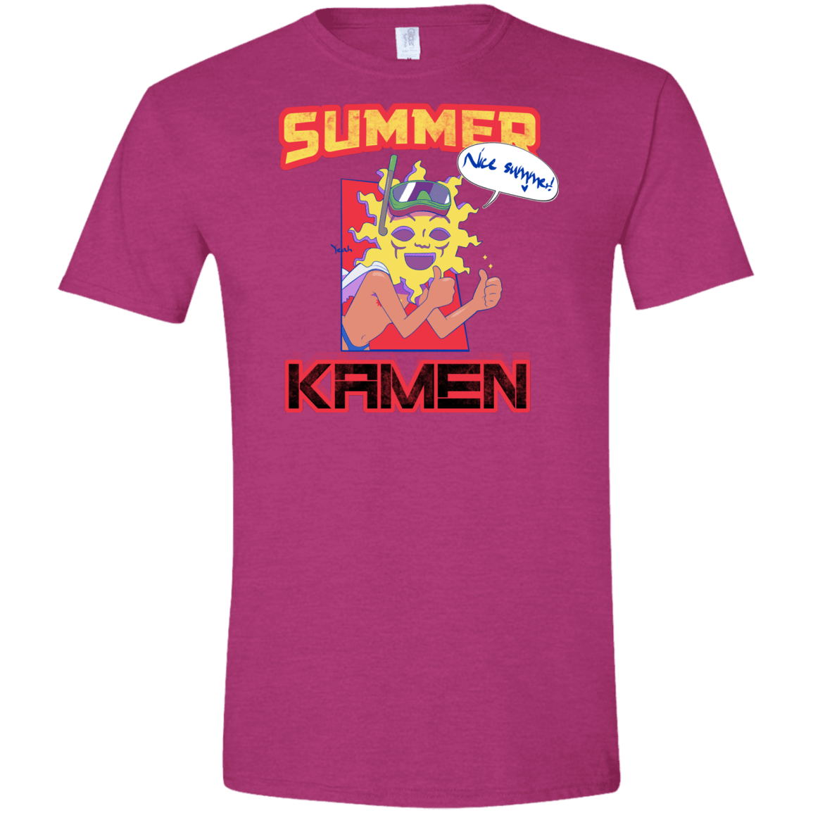 Summer Kamen Men's Semi-Fitted Softstyle