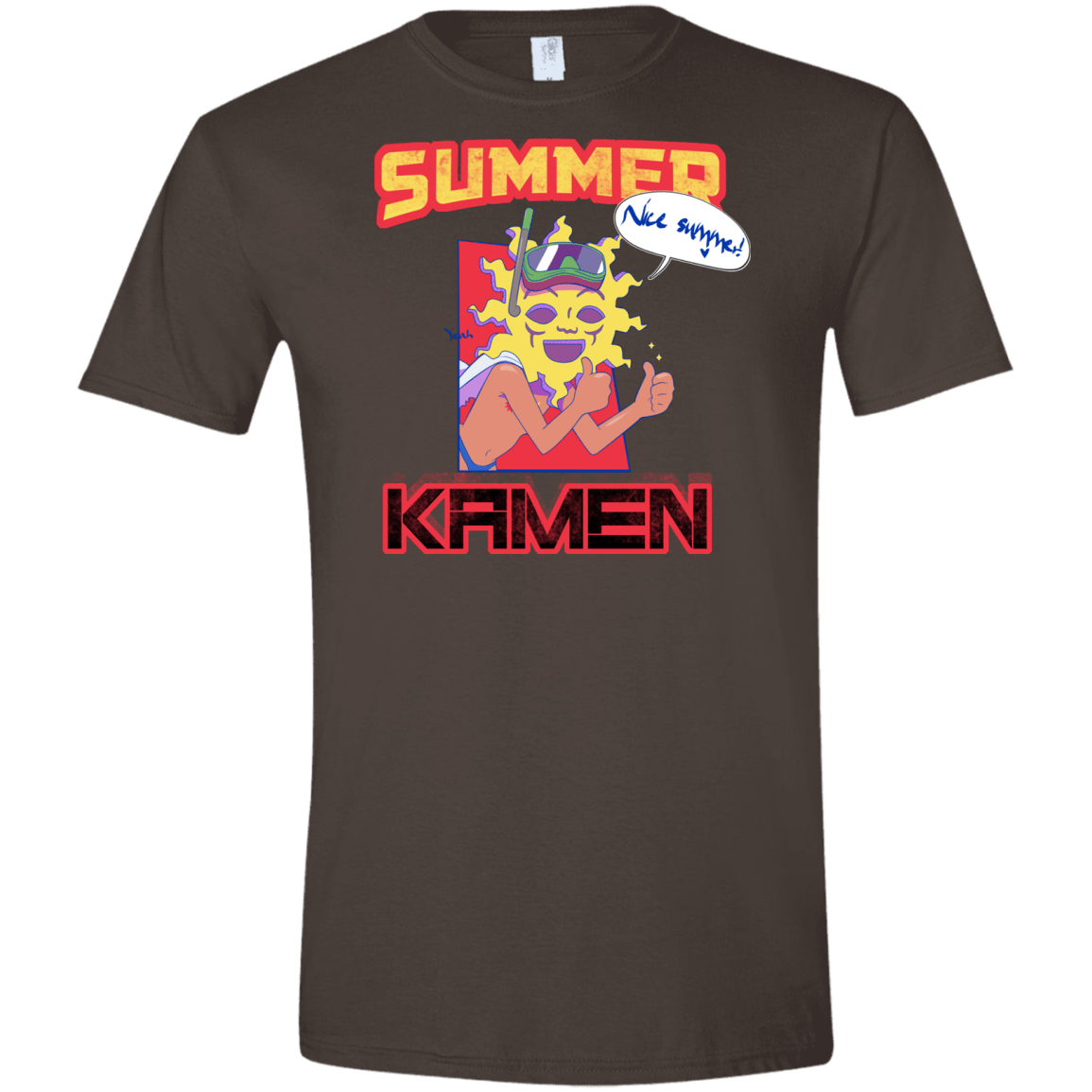 Summer Kamen Men's Semi-Fitted Softstyle