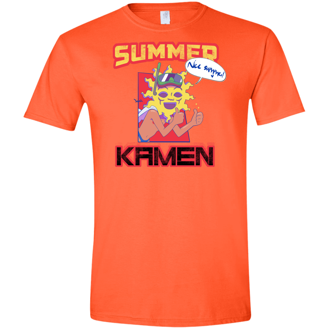 Summer Kamen Men's Semi-Fitted Softstyle