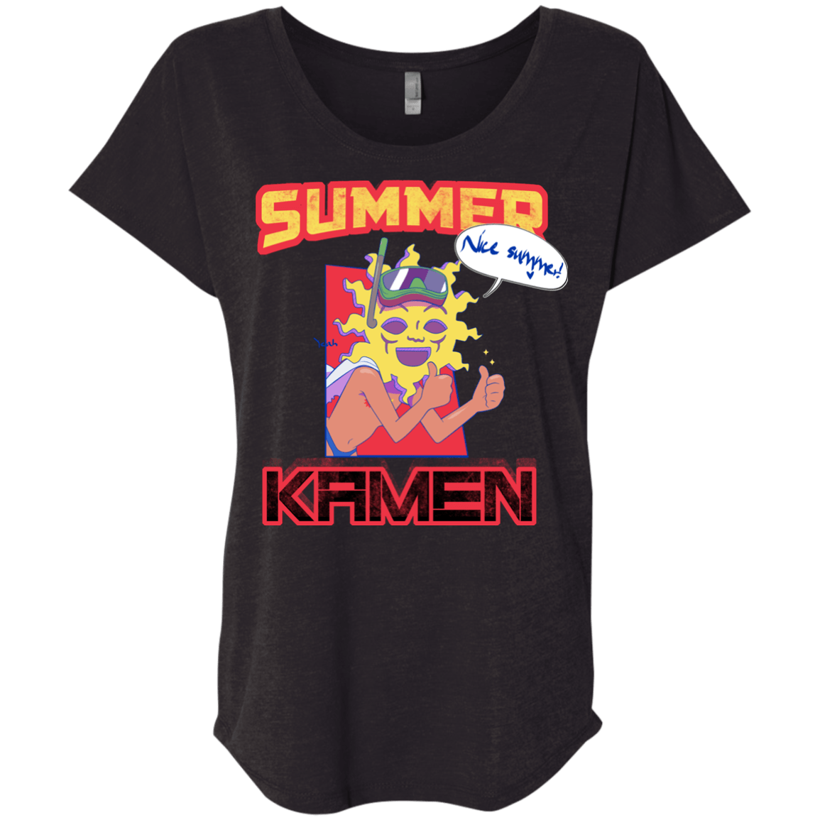 Summer Kamen Triblend Dolman Sleeve
