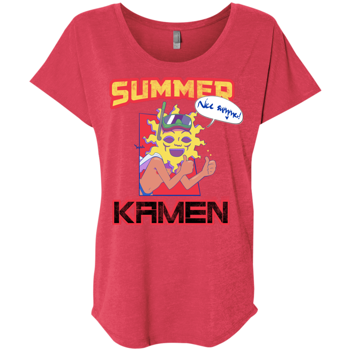 Summer Kamen Triblend Dolman Sleeve