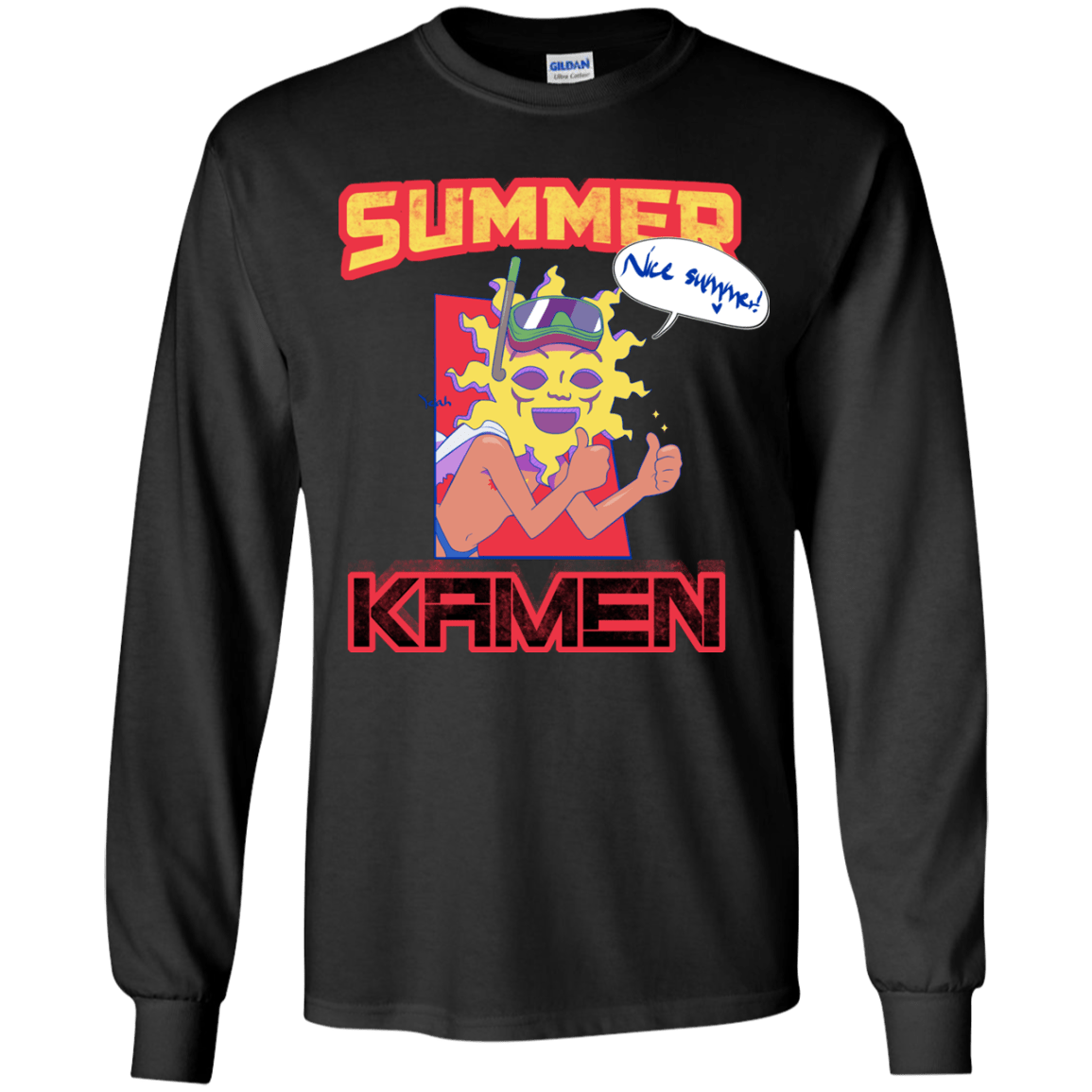 Summer Kamen Youth Long Sleeve T-Shirt