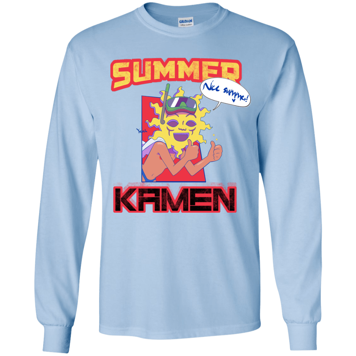 Summer Kamen Youth Long Sleeve T-Shirt