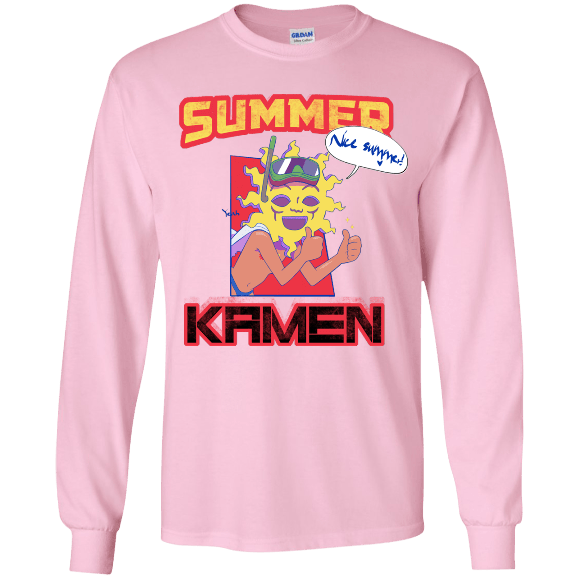 Summer Kamen Youth Long Sleeve T-Shirt