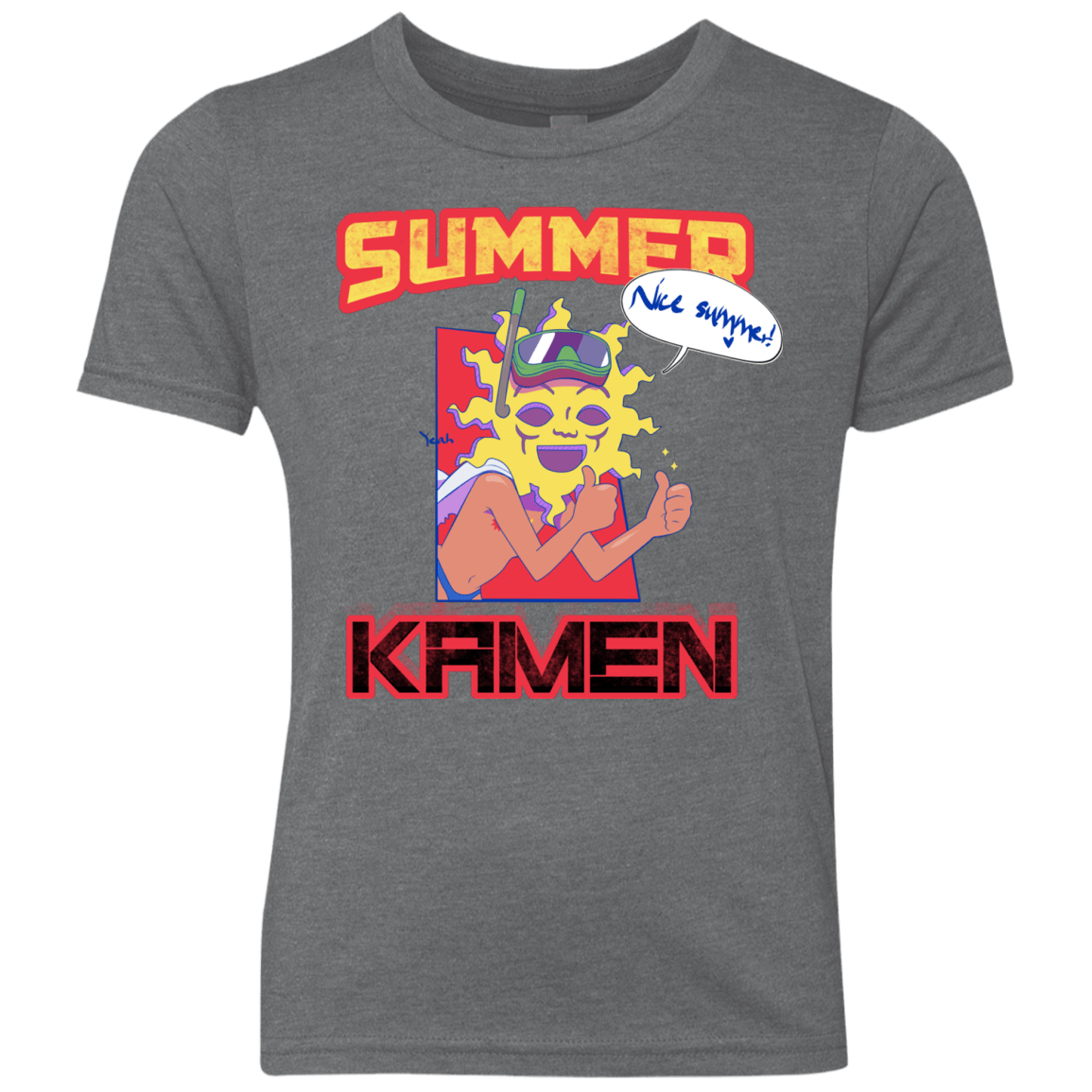 Summer Kamen Youth Triblend T-Shirt