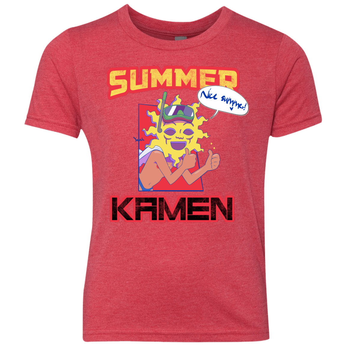 Summer Kamen Youth Triblend T-Shirt