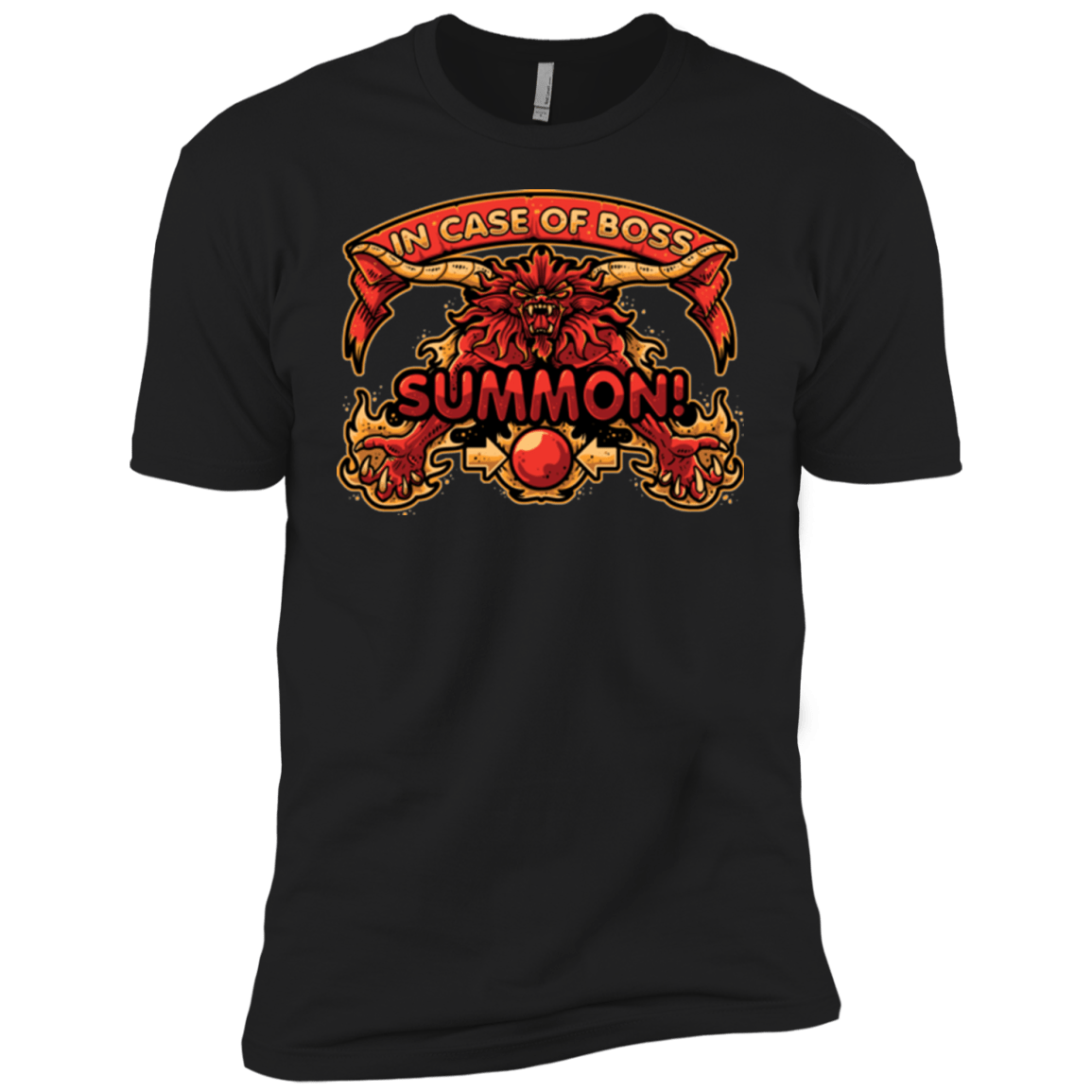 T-Shirts Black / YXS SUMMON Boys Premium T-Shirt