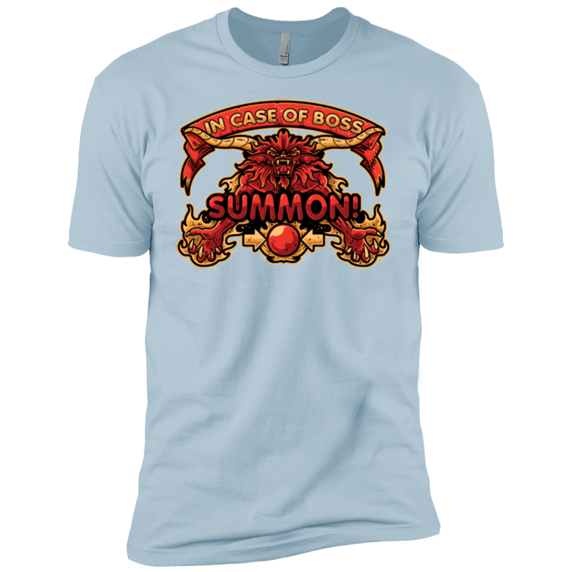 T-Shirts Light Blue / YXS SUMMON Boys Premium T-Shirt