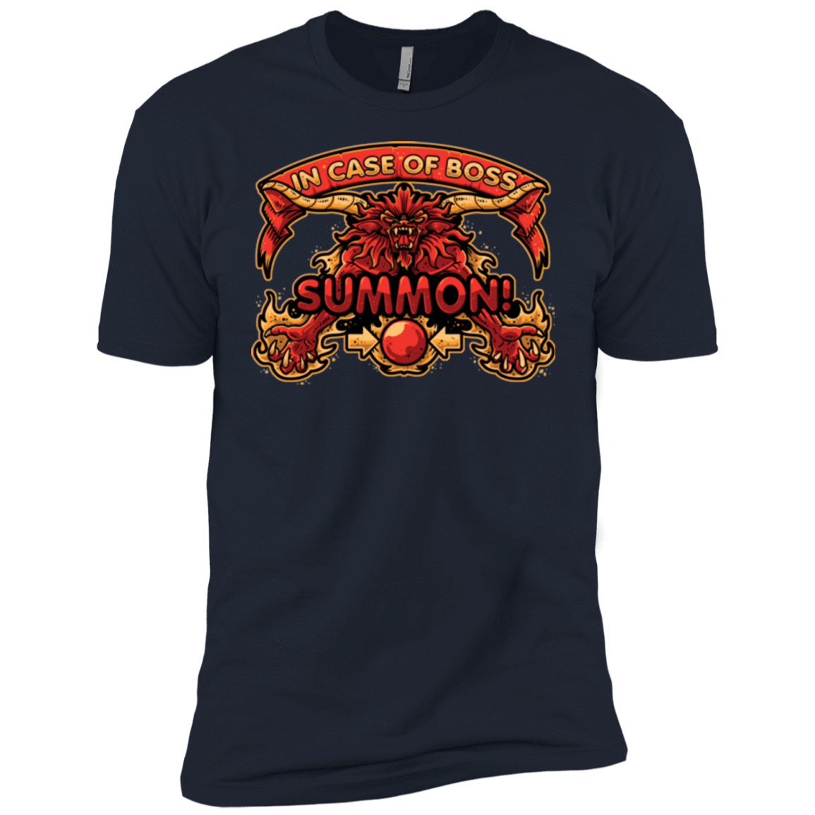 T-Shirts Midnight Navy / YXS SUMMON Boys Premium T-Shirt
