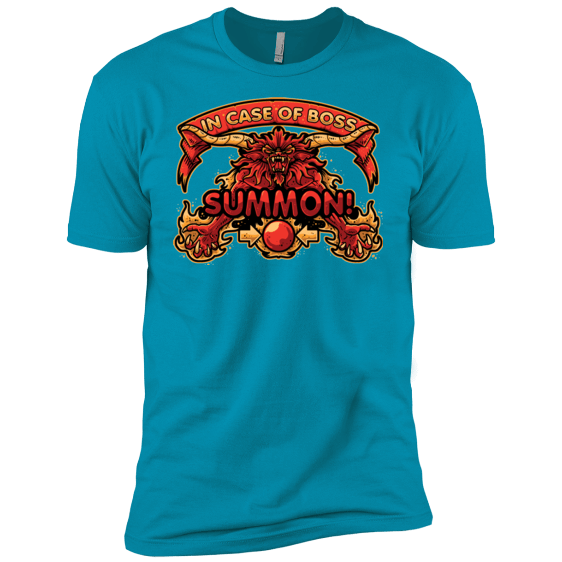 T-Shirts Turquoise / YXS SUMMON Boys Premium T-Shirt
