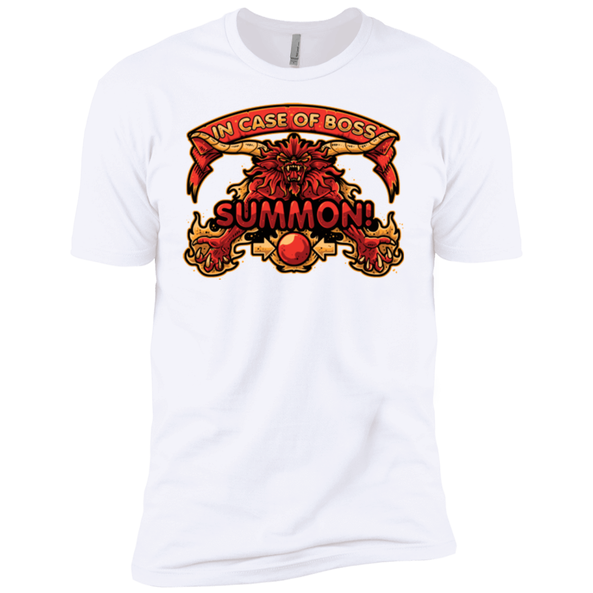 T-Shirts White / YXS SUMMON Boys Premium T-Shirt