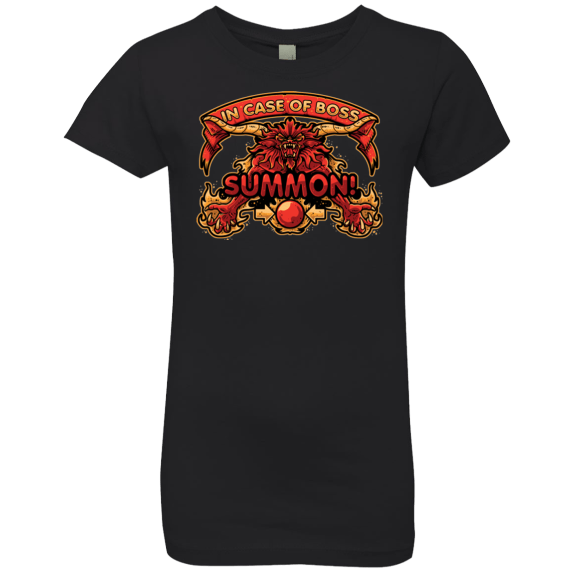 T-Shirts Black / YXS SUMMON Girls Premium T-Shirt