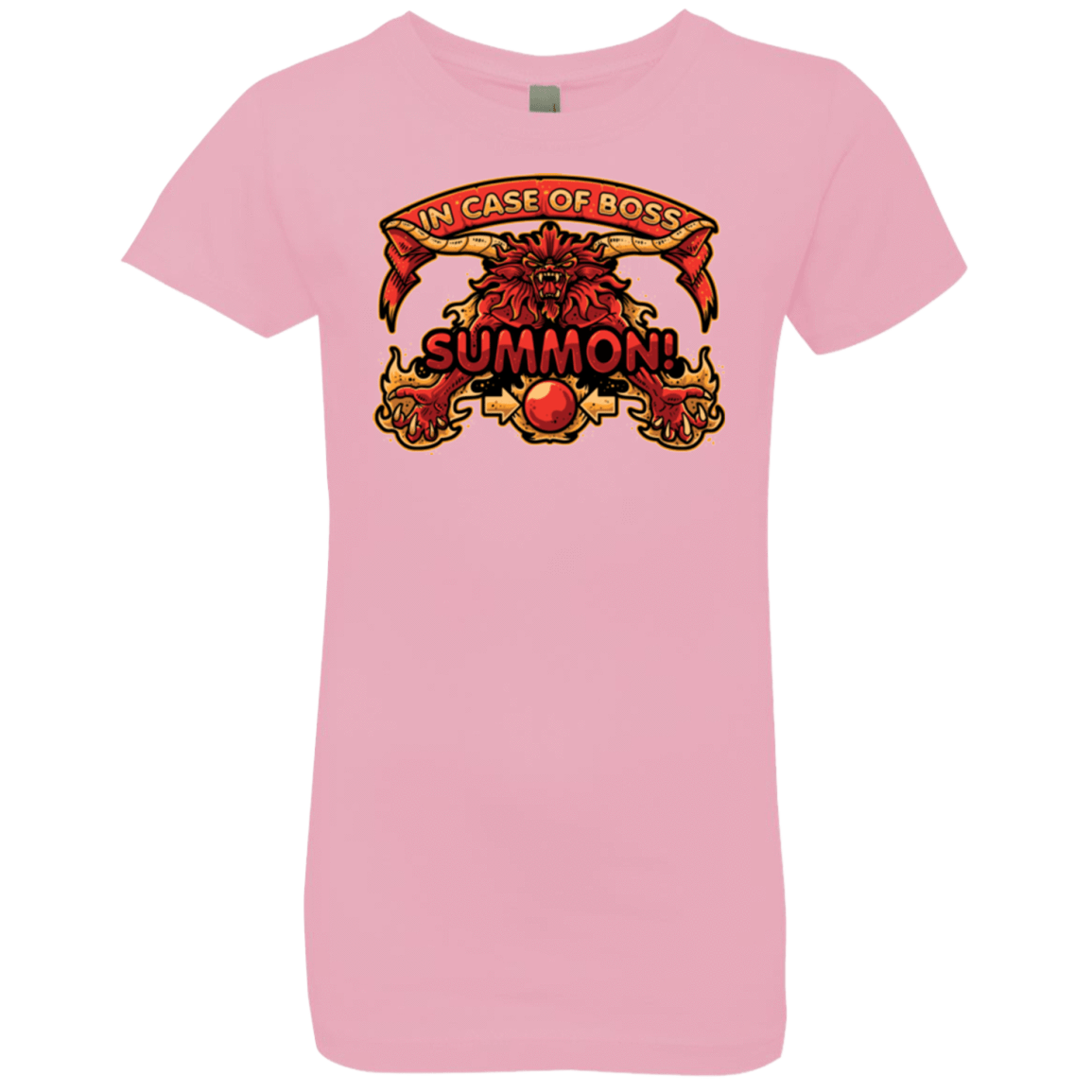 T-Shirts Light Pink / YXS SUMMON Girls Premium T-Shirt