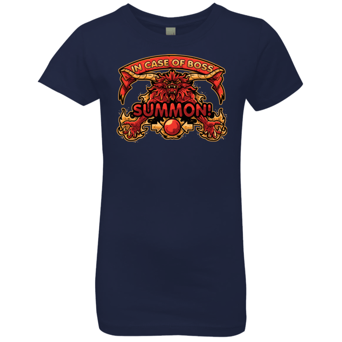 T-Shirts Midnight Navy / YXS SUMMON Girls Premium T-Shirt