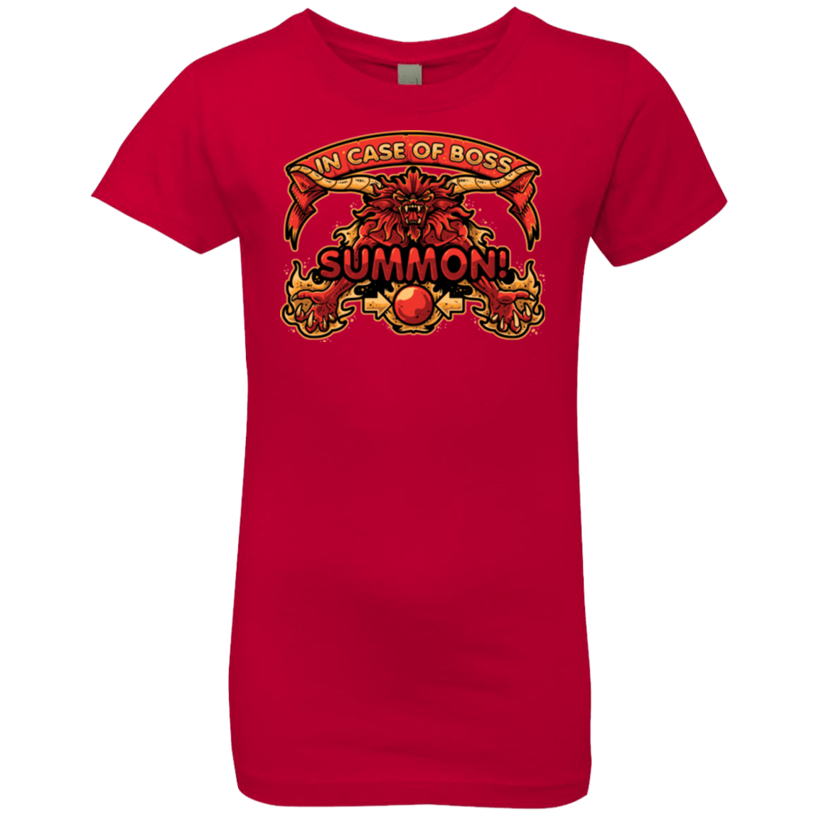 T-Shirts Red / YXS SUMMON Girls Premium T-Shirt