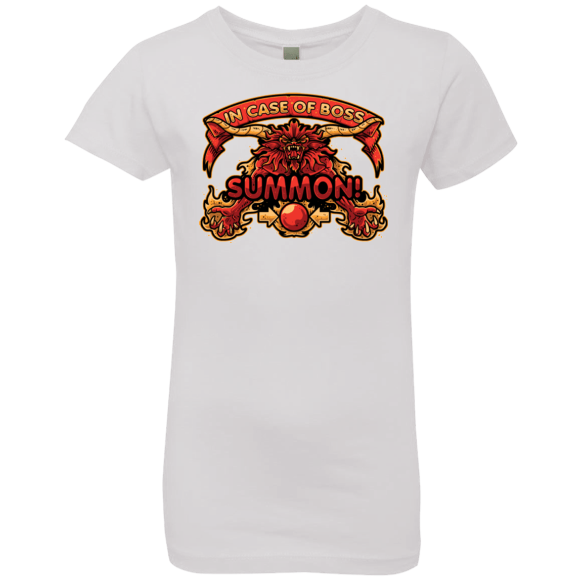 T-Shirts White / YXS SUMMON Girls Premium T-Shirt