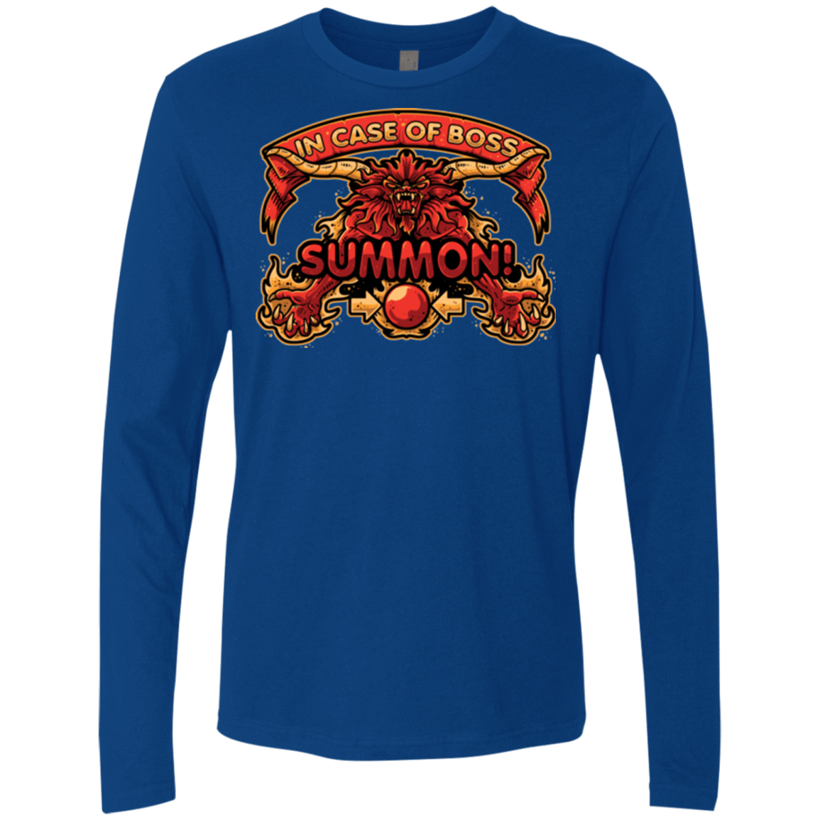 T-Shirts Royal / Small SUMMON Men's Premium Long Sleeve