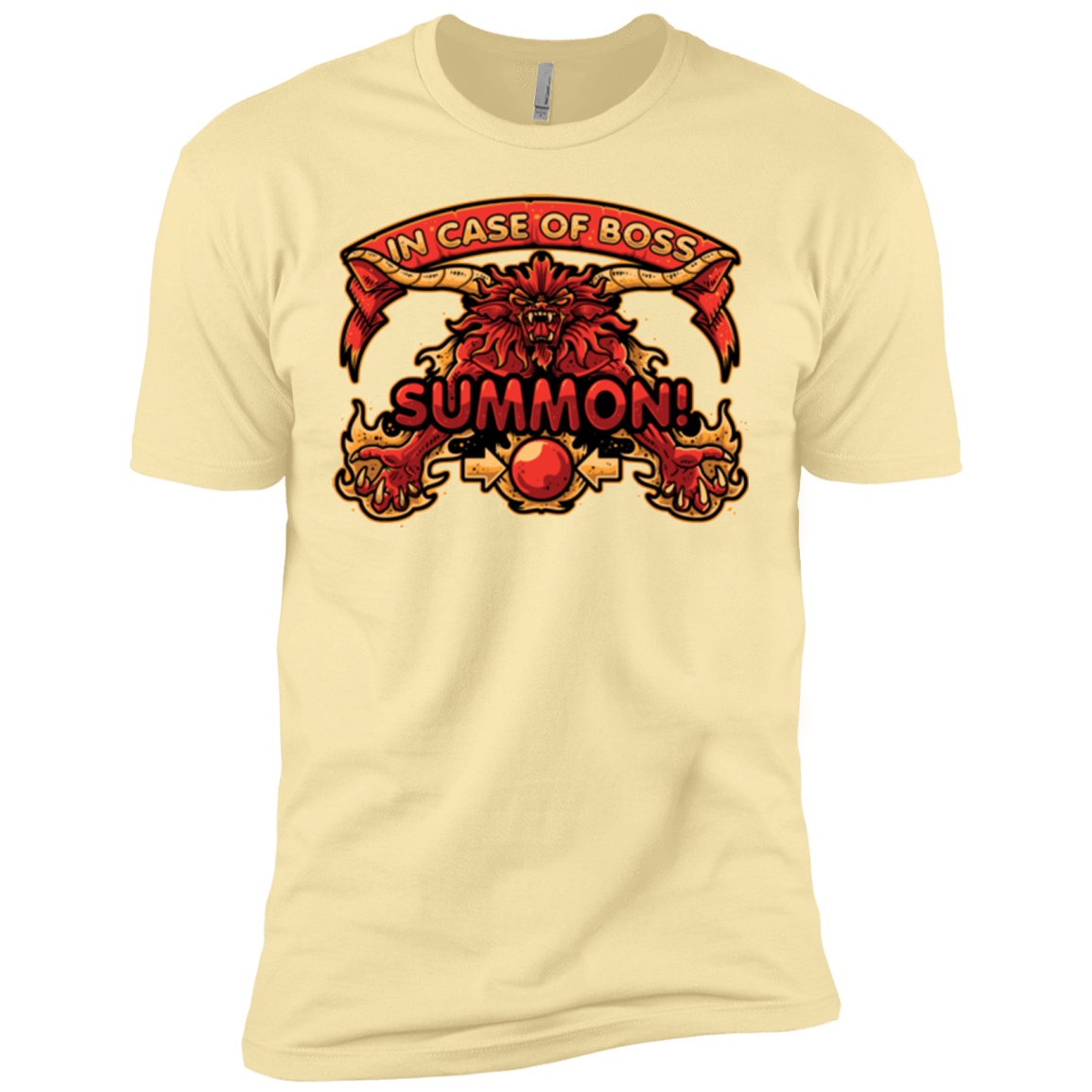 T-Shirts Banana Cream / X-Small SUMMON Men's Premium T-Shirt
