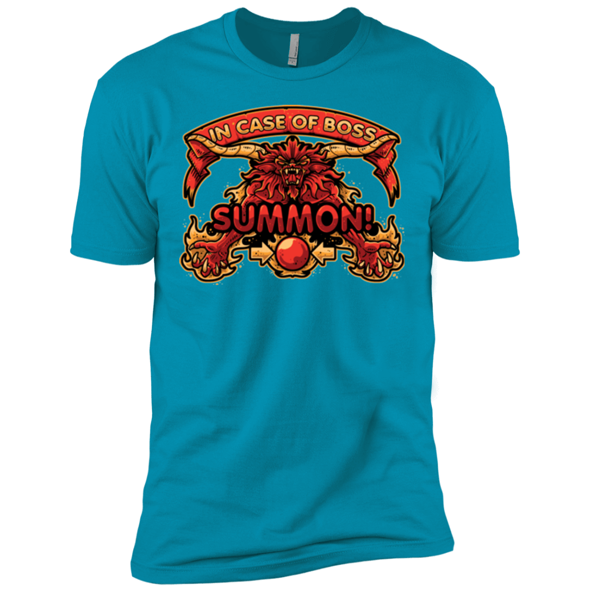 T-Shirts Turquoise / X-Small SUMMON Men's Premium T-Shirt