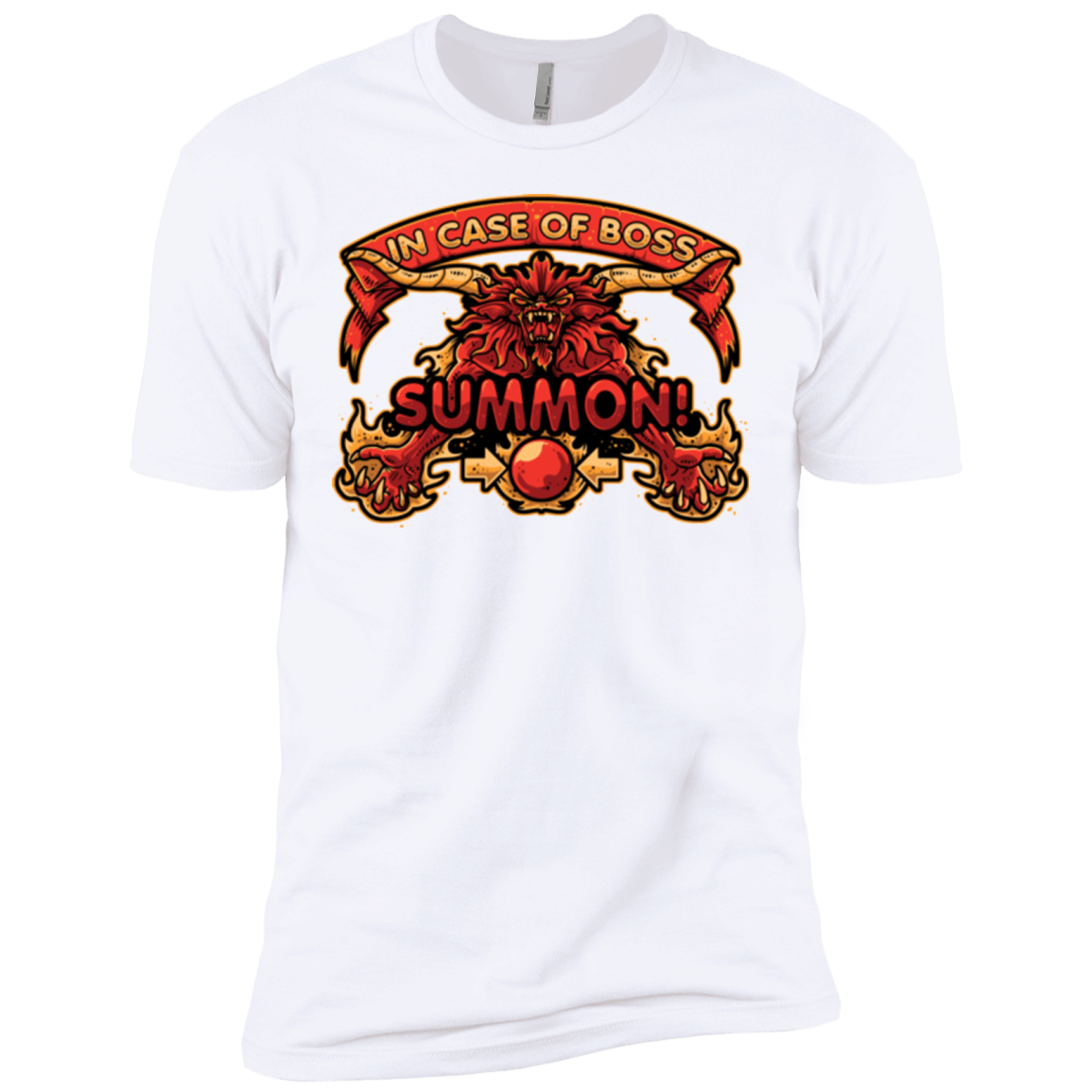 T-Shirts White / X-Small SUMMON Men's Premium T-Shirt