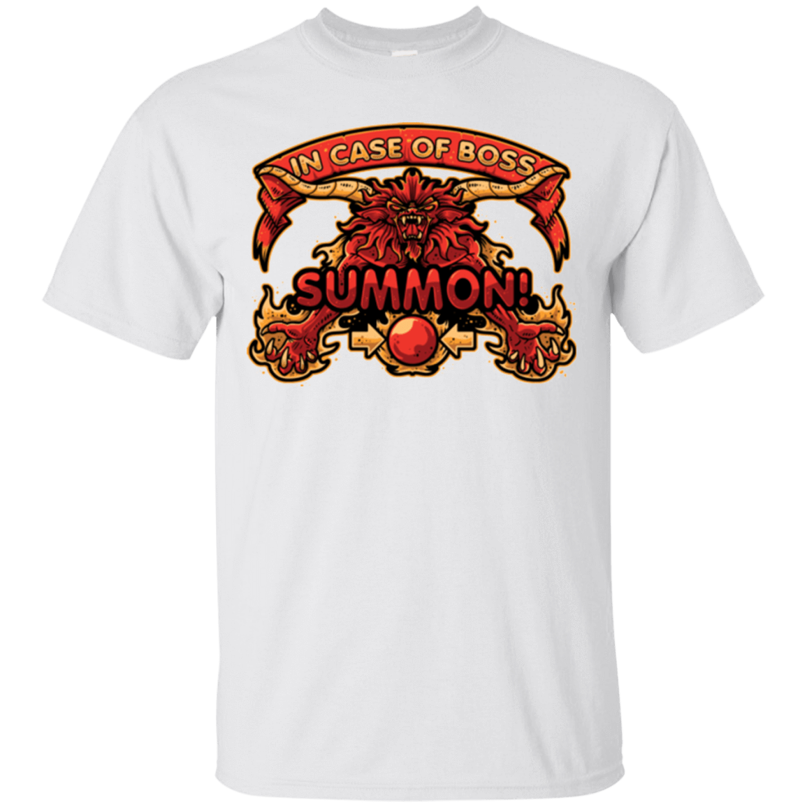 T-Shirts White / Small SUMMON T-Shirt