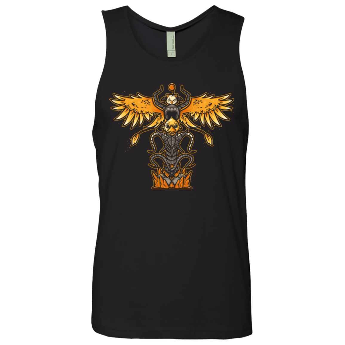 T-Shirts Black / Small SUMMON TOTEM Men's Premium Tank Top