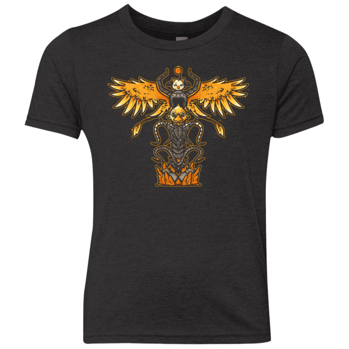 T-Shirts Vintage Black / YXS SUMMON TOTEM Youth Triblend T-Shirt