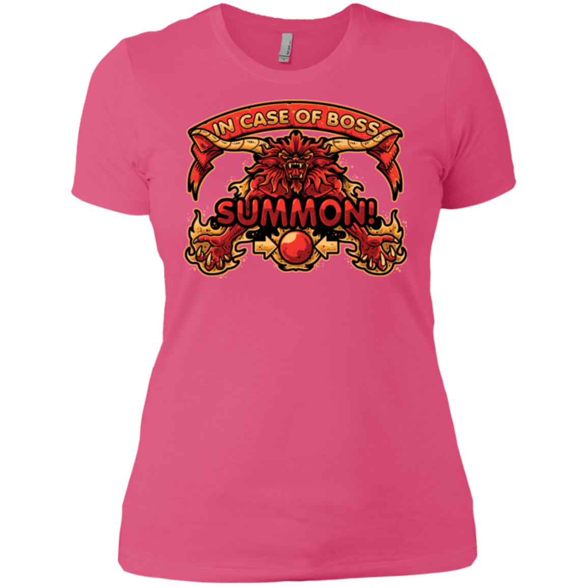 T-Shirts Hot Pink / X-Small SUMMON Women's Premium T-Shirt