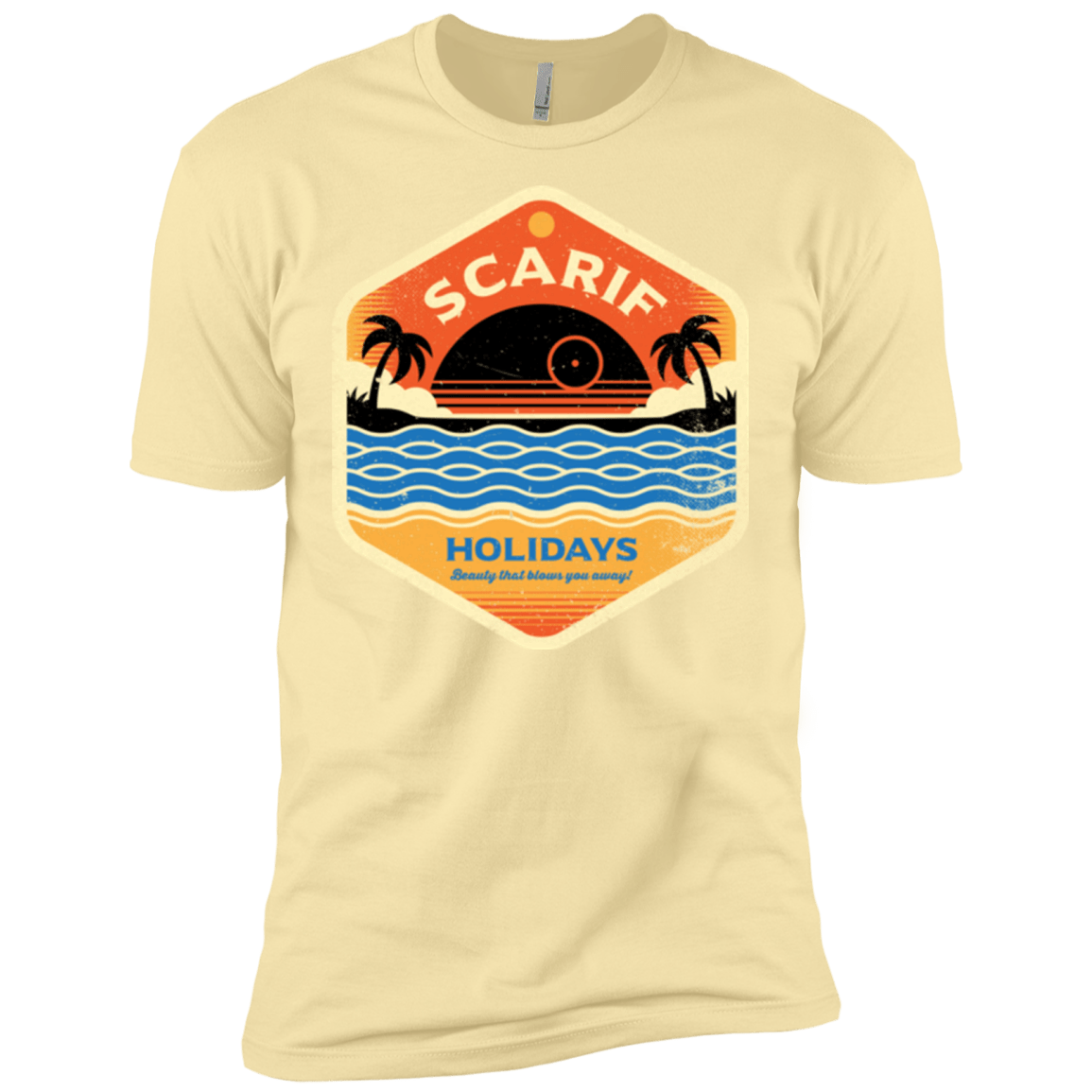 T-Shirts Banana Cream / X-Small Sun Sea & Space Stations Men's Premium T-Shirt