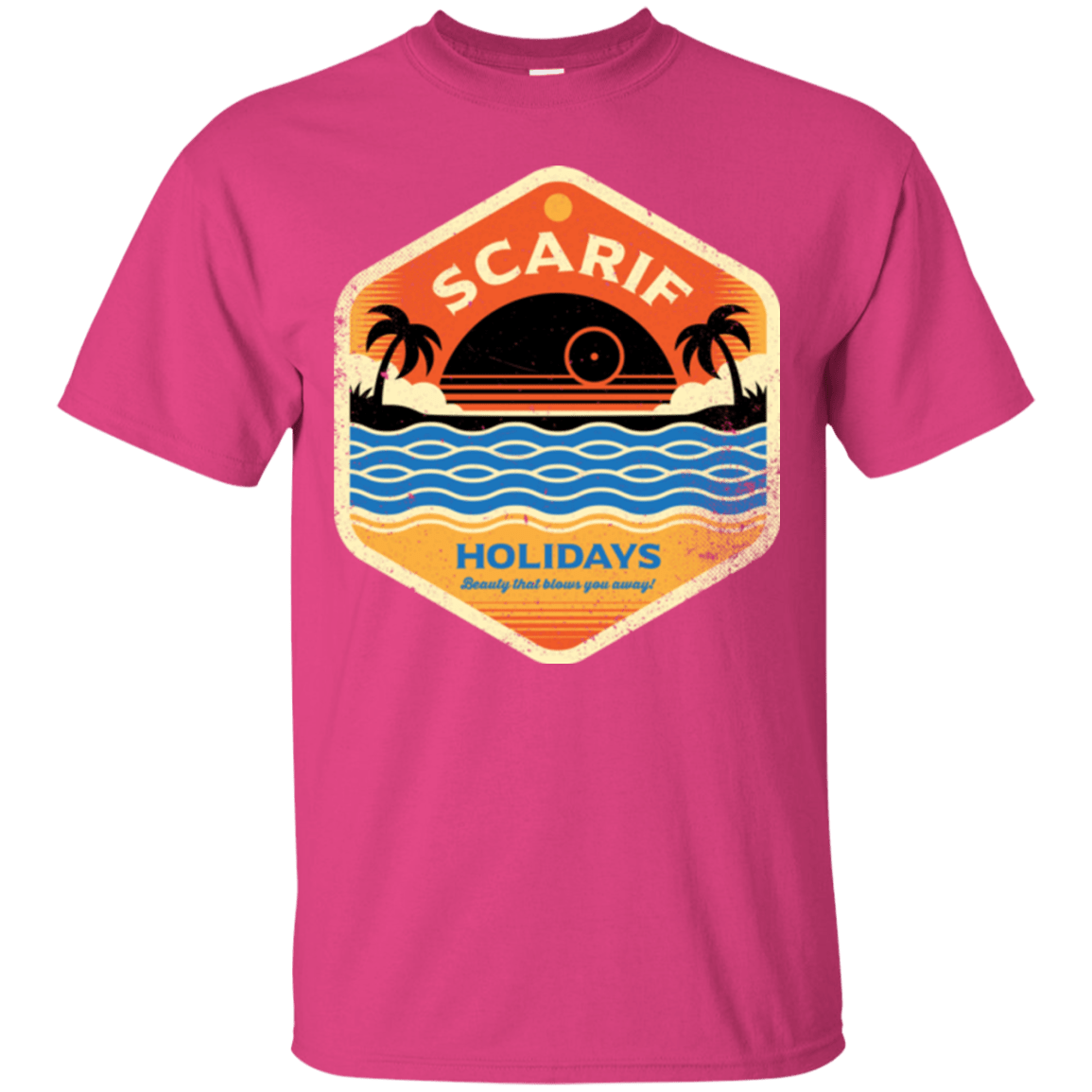 T-Shirts Heliconia / Small Sun Sea & Space Stations T-Shirt