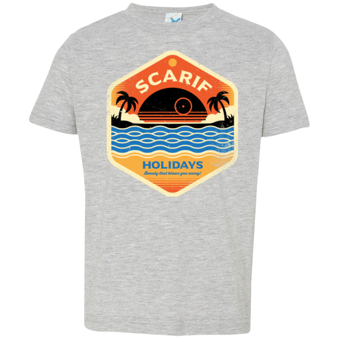 T-Shirts Heather / 2T Sun Sea & Space Stations Toddler Premium T-Shirt