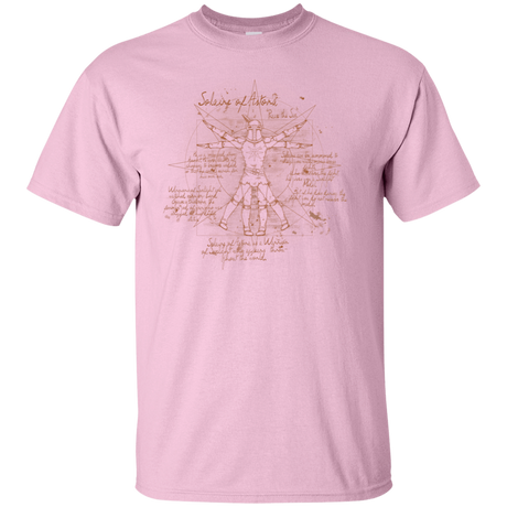 T-Shirts Light Pink / S Sun Vitruvian T-Shirt