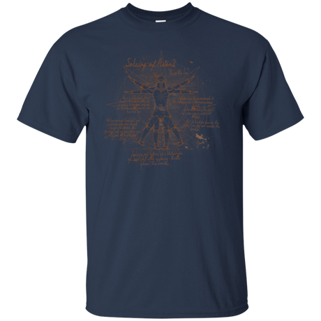 T-Shirts Navy / S Sun Vitruvian T-Shirt