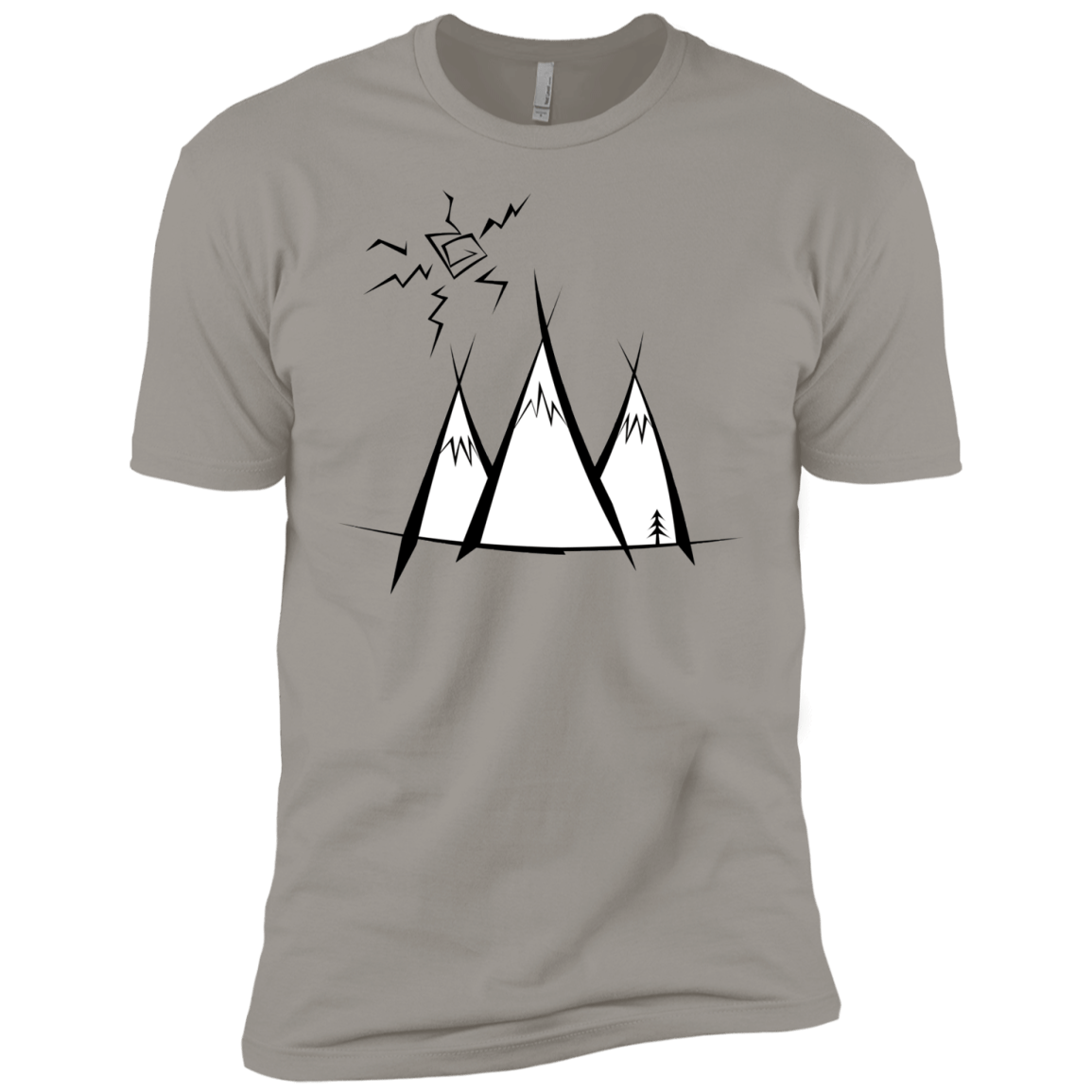 Sunny Mountains Boys Premium T-Shirt