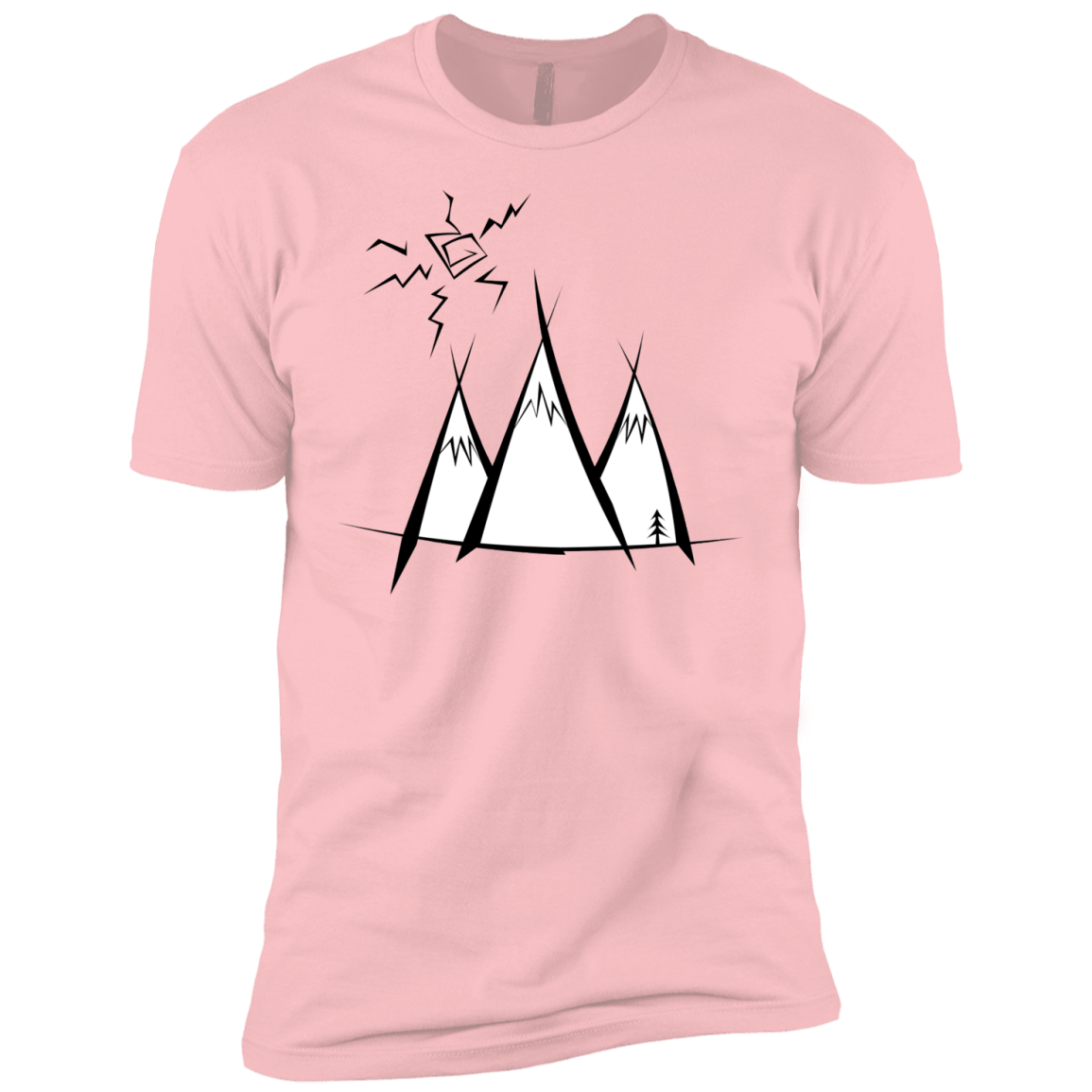 Sunny Mountains Boys Premium T-Shirt