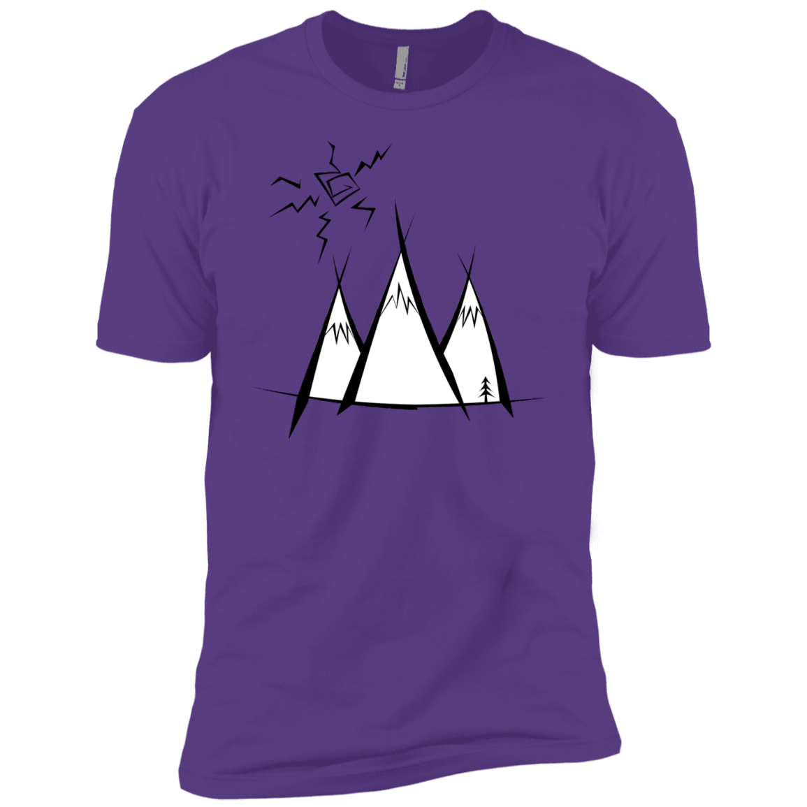 Sunny Mountains Boys Premium T-Shirt