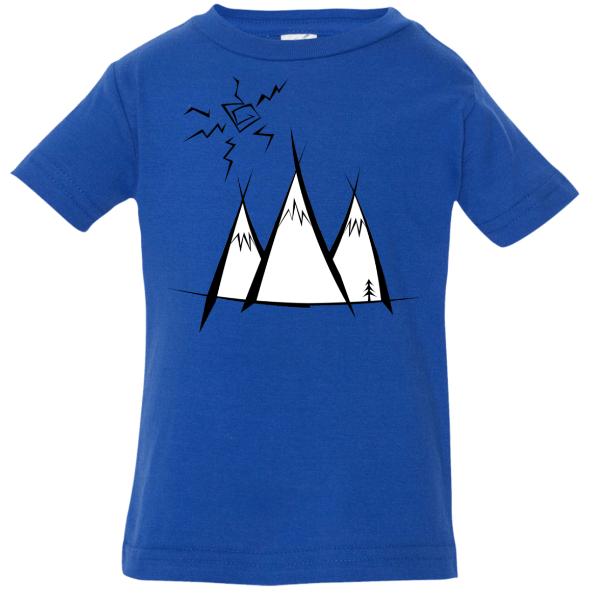 T-Shirts Royal / 6 Months Sunny Mountains Infant Premium T-Shirt