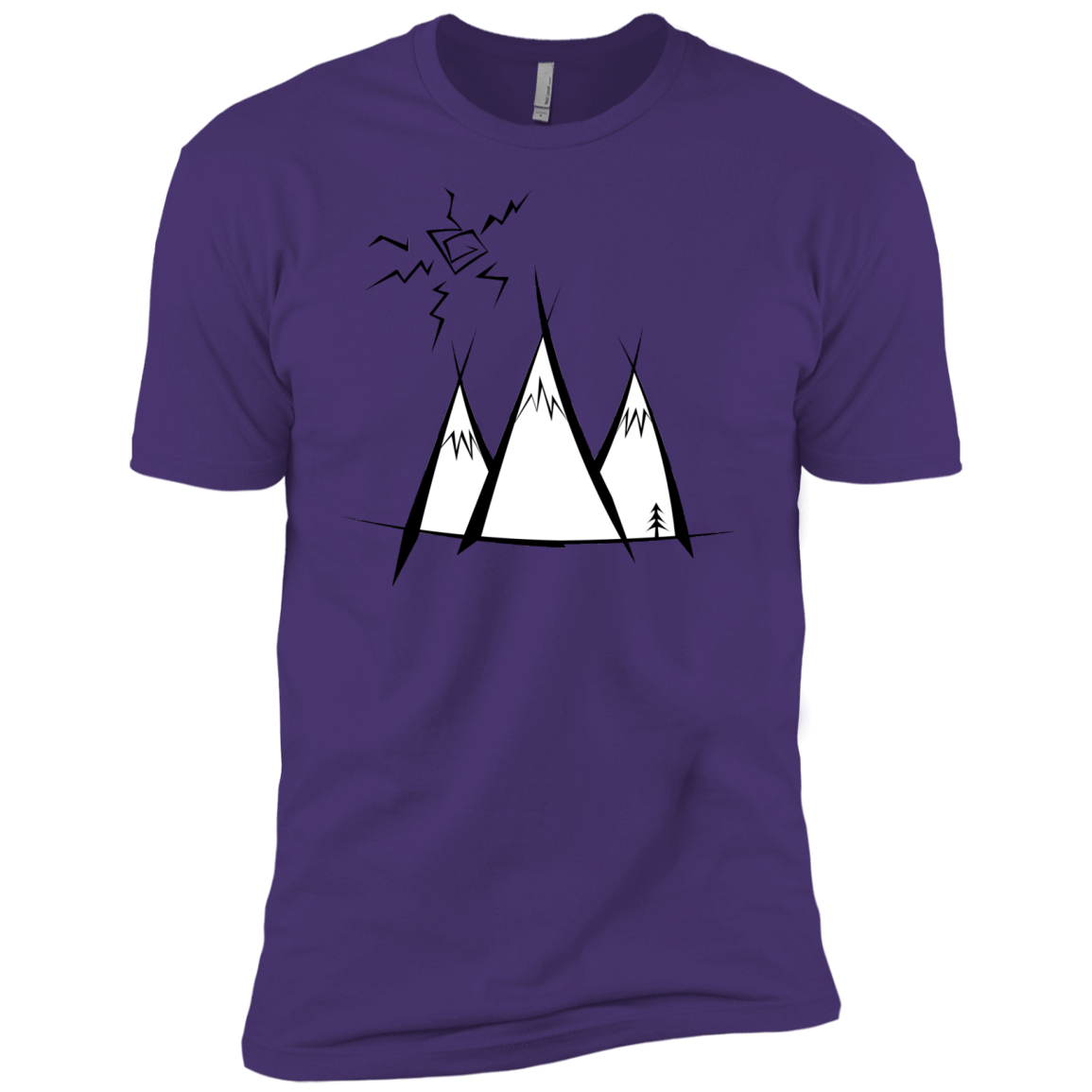 Sunny Mountains Men's Premium T-Shirt